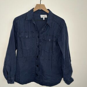 Michael Stars Lightweight Linen Top Women’s XS